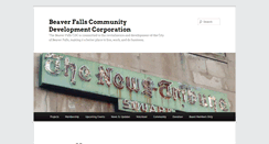 Desktop Screenshot of beaverfallscdc.org